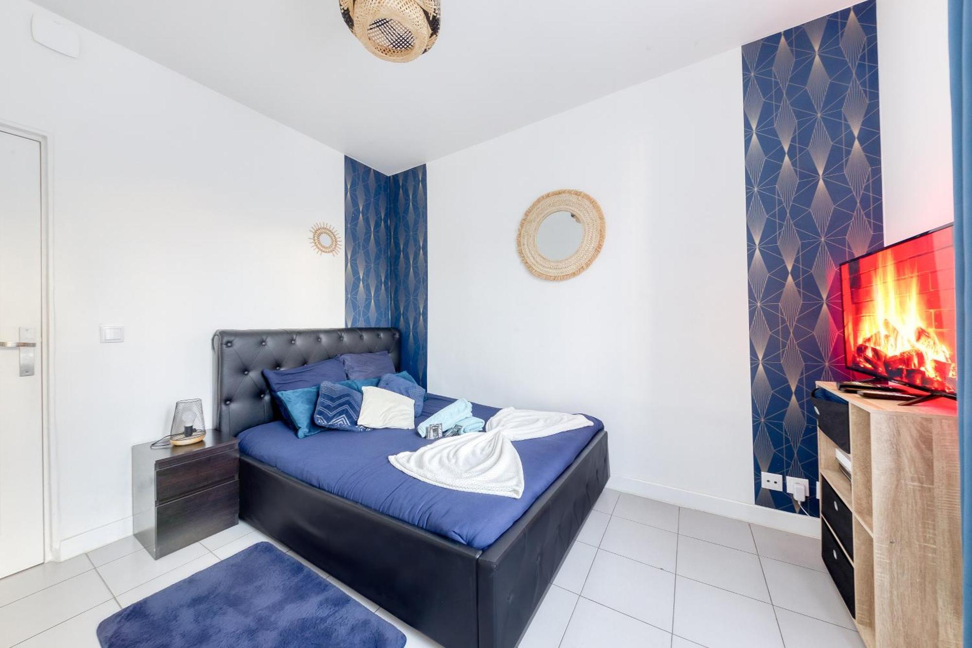 Appartement Moderne, Proche Porte De Versailles Et Gare De Clamart Malakoff Exteriör bild